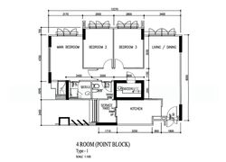 Blk 315C Corporation Tiara (Yishun), HDB 4 Rooms #531759261